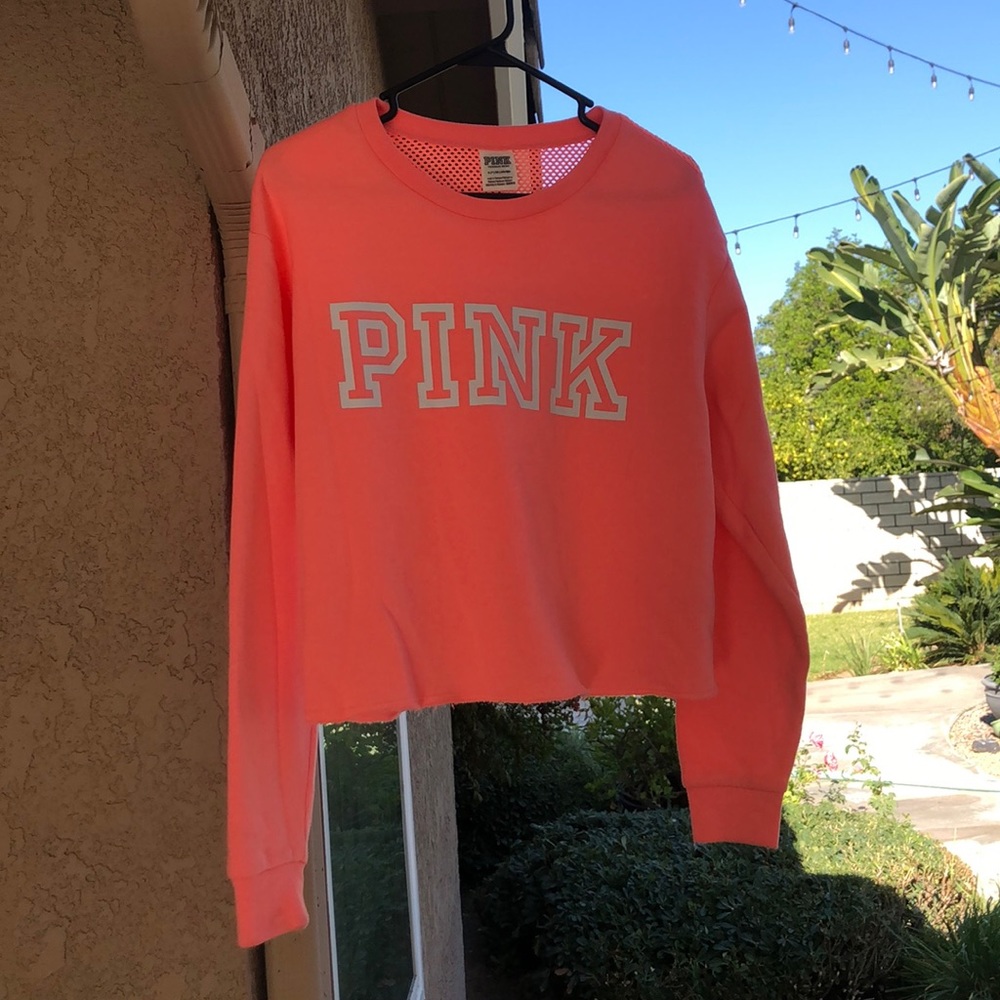 PINK crew neck long sleeve